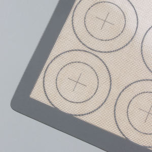 Plaque <span class=keywords><strong>de</strong></span> pâtisserie réutilisable pour biscuits, <span class=keywords><strong>Macaron</strong></span>, tapis <span class=keywords><strong>de</strong></span> cuisson en Silicone avec cercle - Product Image 4