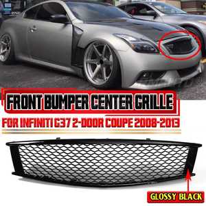 แผงตะแกรงกันชนหน้ารถยนต์แบบรังผึ้งสำหรับ Infiniti G37 2 ประตู คูเป้ ปี 2008 2009 2010 2011 2012 2013 ตะแกรงแบบเรซซิ่ง - Product Image 1