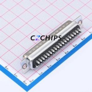 DS1033-37MBNSiSS D-Sub/VGA Connector Through hole Component (THT) Connector Standard D-Sub Male 37P Solder Wire Type - Product Image 2