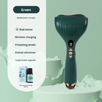 Outil de massage électrique Gua Sha en gros, rechargeable par USB, batterie au lithium, pour le visage et le corps, favorise la circulation sanguine et le lifting