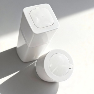 Manufacture Plastic square Frosted Cosmetic Airless Pump Bottle 30ML 50ML PP Lotion Cream Liquid <strong>Travel</strong> <strong>Container</strong> - Product Image 5