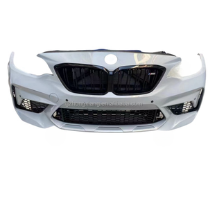 Alta calidad para <span class=keywords><strong>BMW</strong></span> M2 F87 Kit envolvente de parachoques M2 rejilla de radiador delantero M2C montaje delantero luz antiniebla ventilador electrónico tanque Upgr - Product Image 2
