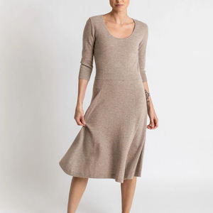 Slim Top gonna ampia femminile sensuale morbida ed esclusiva respirazione e isolante abito in Cashmere in maglia da donna - Product Image 3