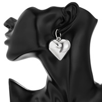 Nouveaux accessoires de mode CCB coeur pendentif boucles d'oreilles pour femmes oreille balancent bijoux fille