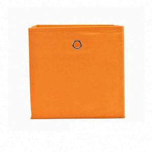 Caja de Almacenamiento Plegable de Tela Blanca con Diseño Minimalista para Organización de Armarios de Dormitorio - Product Image 4
