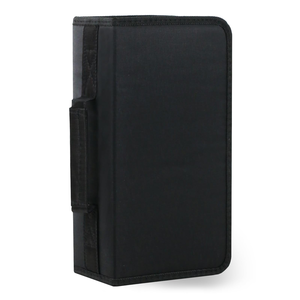 Organisateur de rangement <span class=keywords><strong>pour</strong></span> <span class=keywords><strong>DVD</strong></span> et CD personnalisé avec visière, capacité de 128, design pliable <span class=keywords><strong>pour</strong></span> voitures, maisons, bureaux et voyages - Product Image 1