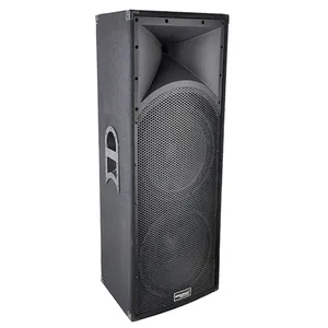 Genauigkeit Pro Audio CQ215AHP DJ Home Party Profession elle Verstärker Dual 15 Zoll Powerde Active Holz lautsprecher