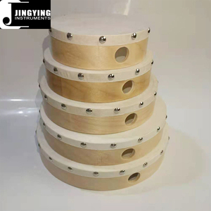 Jingying 2024 <span class=keywords><strong>Musique</strong></span> Instrument à percussion pour enfants Vente en gros Tambourins en peau de mouton Bouleau Canapé Nail <span class=keywords><strong>Tambourin</strong></span> Tambour Catégorie - Product Image 2