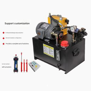 תחנת הידראולי 0.75kw, מערכת הידראולית עם 1.5kw + vp20 cnc מחרטה משאבת תחנה צ 'ק, הרכבה משאבה הידראולית - Product Image 2