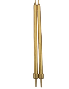Bougies d'<span class=keywords><strong>anniversaire</strong></span> de pilier emballées d'une seule pièce de couleur métallique de vente chaude - Product Image 2