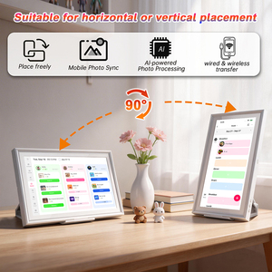 Calendario Digital Inteligente para la Organización Familiar con Sincronización por Aplicación WiFi, Sin Cuota de Suscripción y Pantalla Táctil IPS de 15.6 Pulgadas - Product Image 2