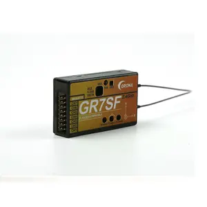 Corona GR7SF receptor Micro RC compatível com 7 canais 2.4 GHz S-FHSS com giroscópio