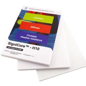 Nouvelle plaque en mousse composite élégante 4x8 pieds, 5 mm et 10 mm, pour une impression excellente et une signalétique intérieure/extérieure. - Product Image 1