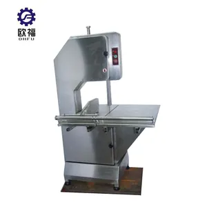 Hot Sales Commercial Table Electric Fish Pork Cow Beef Frozen Meat Steak Bone Band Saw Cutter Cutting Machine