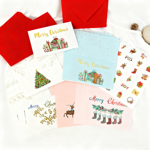 Cartes de Noël religieuses personnalisées, manuscrites, cartes de vœux de fêtes, cartes de vœux de Noël, cartes cadeaux de Noël avec enveloppes - Product Image 4