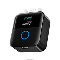 Protecteur de charge intelligent 140W avec affichage numérique de tension et de courant, éjection automatique, type C, pour téléphone, tablette, ordinateur portable