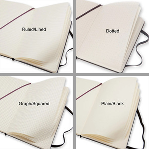 Carnet de notes personnalisé en cuir A5 avec couverture rigide, impression UV, ensemble cadeau de bureau, journal de marque pour entreprise - Product Image 6