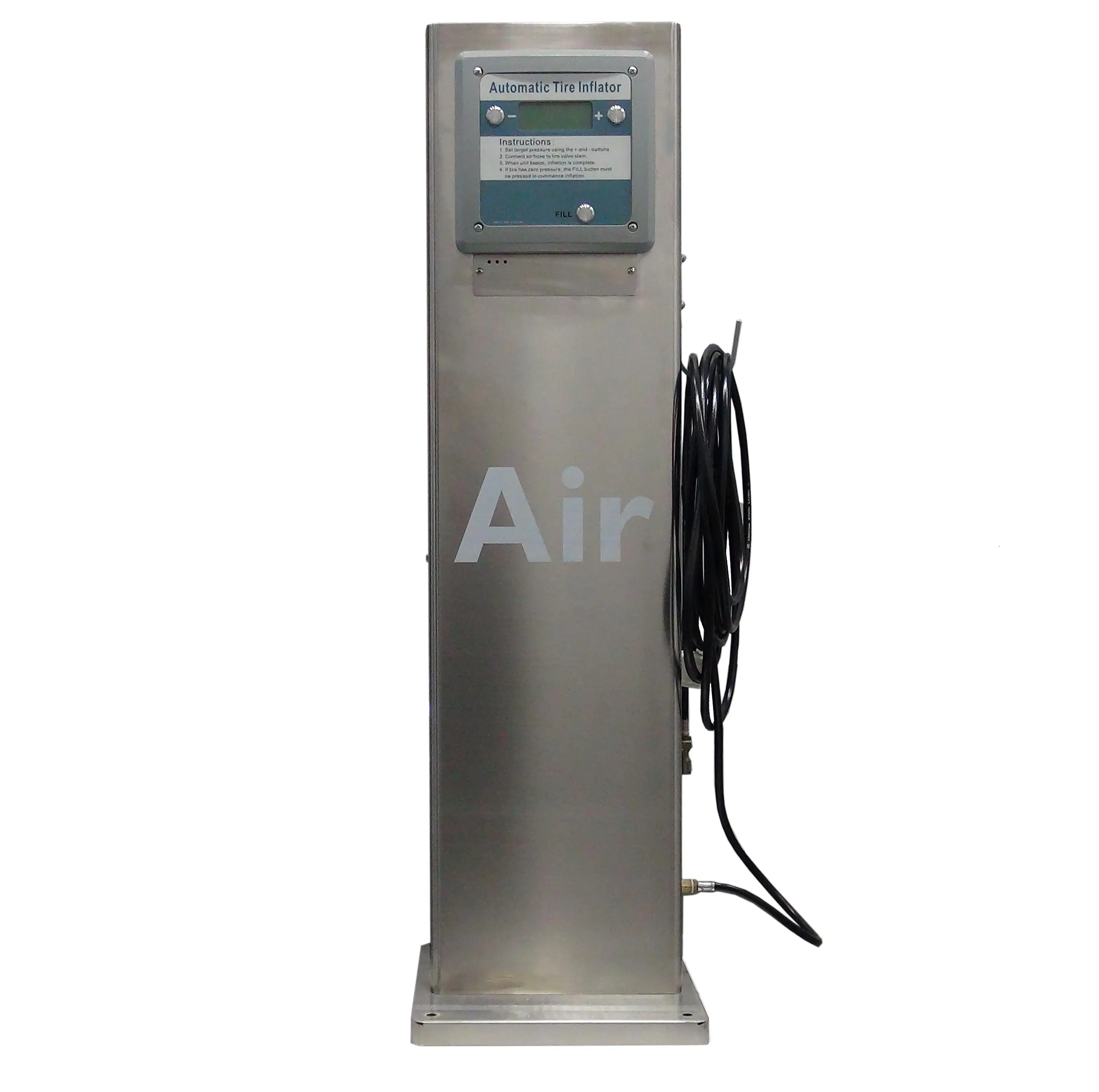 Freestanding Tire Inflator Petrol Station Used Air Pumps Cars IP66 Air Gauges Filling Machine Motos Car Automatic Tire Inflators