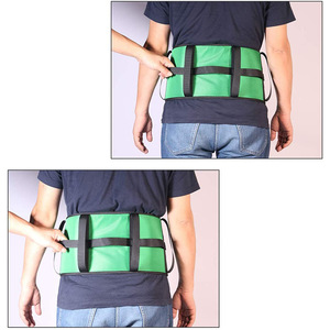 Ceinture de soutien vert réglable pour le maintien debout des patients, soutien lombaire pour adultes, massage et bien-être - Product Image 4