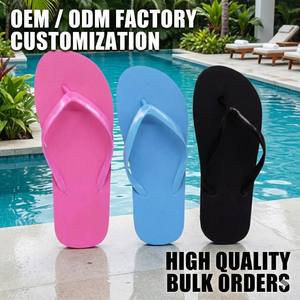 Chanclas Personalizadas con Logotipo OEM al por Mayor, Sandalias de Playa Antideslizantes Unisex, Pantuflas de Baño para Hotel, Sandalias de Boda Personalizadas al por Mayor - Product Image 1