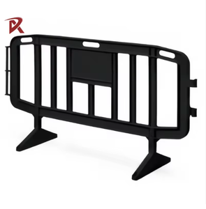 Barrière de contrôle des foules en plastique, barrière de chantier temporaire et portable, <span class=keywords><strong>barricade</strong></span> de chantier, barrières de contrôle des foules amovibles - Product Image 1