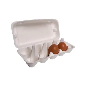 Fábrica al por mayor de encargo de la venta caliente de reciclaje de papel de protección del medio ambiente bandeja de huevos pulpa dentro de productos de embalaje