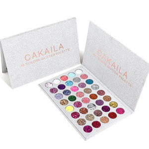 พาเลทอายแชโดว์สีสันสดใสพร้อมกลิตเตอร์เพชร ใช้งานง่ายสำหรับการแต่งหน้าประจำวัน - Product Image 5