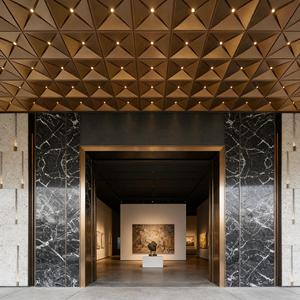 Soffitto Moderno in Metallo Irregolare Personalizzato, Curvo in Acciaio Inossidabile, Ignifugo e Impermeabile, Decorativo per Hotel e Centri Commerciali - Product Image 2