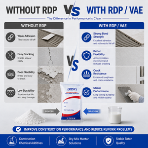 Fournisseur en gros de poudre polymère redispersible RDP pour mortier de ciment, adhésif pour <span class=keywords><strong>carrelage</strong></span>, composé autonivelant - Product Image 5