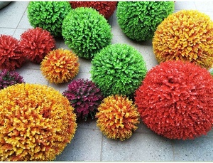 Césped Artificial Efecto Verde <span class=keywords><strong>Planta</strong></span>, Pluma de <span class=keywords><strong>Guinea</strong></span>, en Caja, Bola Colgante de Plástico, Hierbas Artificiales para AstroGazing, Césped para Cancha de Bochas - Product Image 5