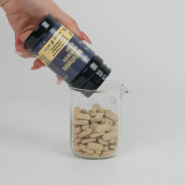 Trusted Supplier Daily Multivitamin and Minerals Tablets with B Complex Everyday Wellness Support for Adults Ready to Ship