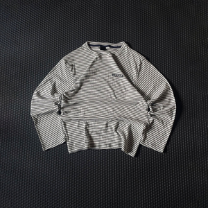 High Quality Custom Crewneck <b>Striped</b> Long Sleeve For Men Oversized 100% Cotton Comfortable Wear Stripe Design Long Sleeve <b>Shirts</b> - Product Image 1