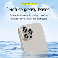 Offre Spéciale verre de protection d'écran de caméra 3d antireflet de haute qualité pour iphone 16 15 14 13 12 11 pro max plus