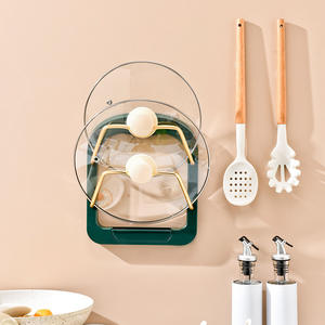 <span class=keywords><strong>Étagère</strong></span> de couverture de pot légère et luxueuse <span class=keywords><strong>Étagère</strong></span> de pelle de rangement de <span class=keywords><strong>cuisine</strong></span> - Product Image 4