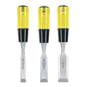 ชุดสิ่วแกะสลัก3ส่วนสำหรับงานไม้และแกะสลัก JFP-3เหล็กเกรด DIY และที่จับบีช - Product Image 2