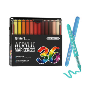 Juego de Marcadores Acrílicos de Pigmento Intenso Languo M760-36/60/84 Colores, Marcadores de Tinta Mejorada PRO Acuarela para Pintura - Product Image 5