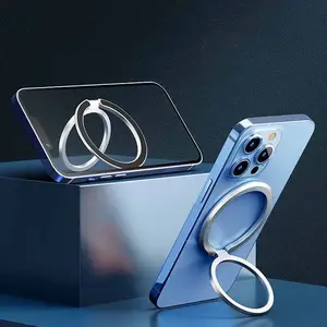 Magnetische Telefoon Ring Grip Telefoon Vinger Ringen Houder Metalen Magneet Magnetische Vinger Grip Standhouder