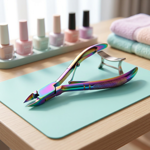 ASAP Professional Premium Coupe-cuticules et pince à ongles en acier inoxydable avec lame incurvée tranchante et ouverture large pour les soins des bébés - Product Image 2
