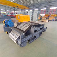 Pemisah Elektromagnetik Over-band RCDD-08 3 kW Penghilang Besi pada Sabuk Konveyor Pemisah Logam Ferrous