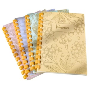 New A5 B5 PP Bìa Tùy Chỉnh Kế Hoạch Có Thể Tháo Rời DIY Notepad Xoắn Ốc Cuốn Sách Vòng Chất Kết Dính Máy Tính Xách Tay Với Mềm Silicone - Product Image 2