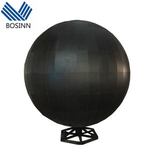 Écran sphérique LED incurvé P2 Alien, écran spécial, <span class=keywords><strong>boule</strong></span> P3, diamètre 1 m, équipement d'éclairage publicitaire pour bâtiment terminal - Product Image 3