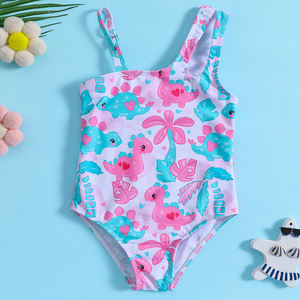 Maillot de bain imprimé mignon et confortable pour bébés filles tout-petits et bébés pour les tenues de <span class=keywords><strong>piscine</strong></span> de plage d'été - Product Image 4