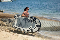 Nouvelle conception de quai gonflable pour jet ski, plateforme flottante gonflable pour l'amarrage de jet ski et de yacht, loisirs aquatiques