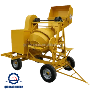 best quality automatic Js500 Js750 Cement Mixer Price Electric Concrete Mixer with Pump