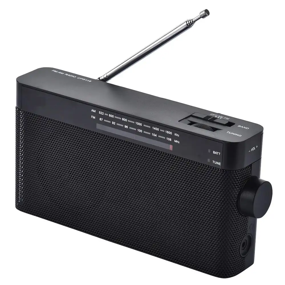 New middle size high sensitivity portable fm am radio receiver for sale