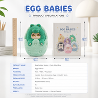 FUFU Baby Styles Zufällige Plüsch-Blindbox-Serie Niedliche PVC-Gesichts-Plüschpuppe Sammelbare Überraschungsbox Großhandel