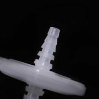 Filtre de ventilation stérile Gamma 50 mm en PTFE hydrophobe 0,22 µm avec raccord pour tuyau