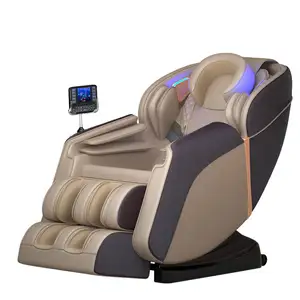 2024 New Design Luxury Shiatsu 4d Massage Chair Foot Spa SL Track Full Body Massage Seat 0 Gravity Massage Chair