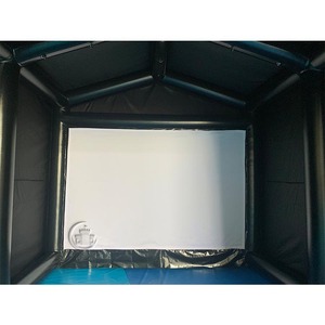 Tente de simulateur de <span class=keywords><strong>golf</strong></span> gonflable imperméable de haute qualité avec écran de projection et toit incliné, tente de <span class=keywords><strong>golf</strong></span> gonflable avec pompe à air - Product Image 4