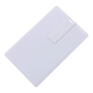 Clé USB 2.0 promotionnelle, cadeau publicitaire pour entreprises, clé USB format carte de crédit haute visibilité - Product Image 4